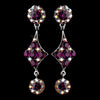 Amethyst Earring Set 1265