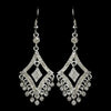 Earring 20381 Silver Clear