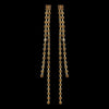 Earring 20543 Gold Brown