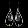 * Earring 8132 Silver Clear