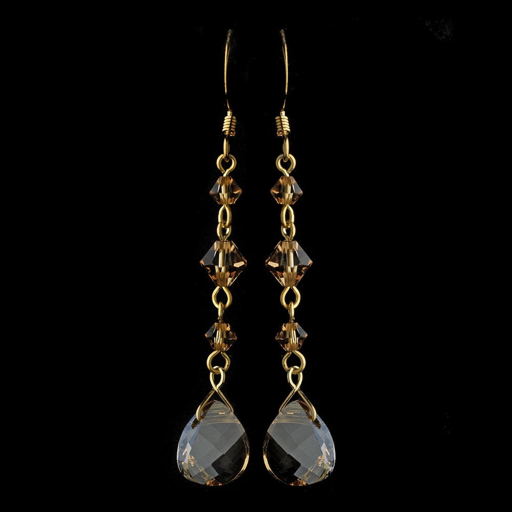 * Earring 8270 Gold Brown