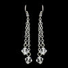 Earring 8429 Silver Clear