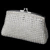 Elegant Crystal Rhinestone Mesh Bridal Wedding Evening Bag 8