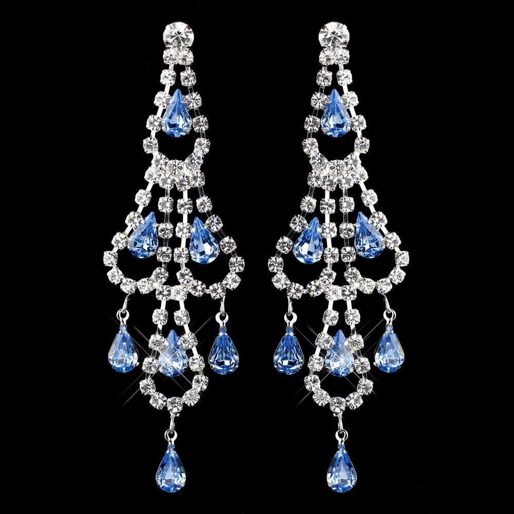 Top more than 81 light blue earrings for wedding best