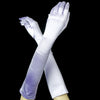 Wrist Formal Bridal Wedding Matte Satin/Satin Gloves