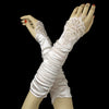Elegant Fingerless Bridal Wedding Glove GL 9053 E