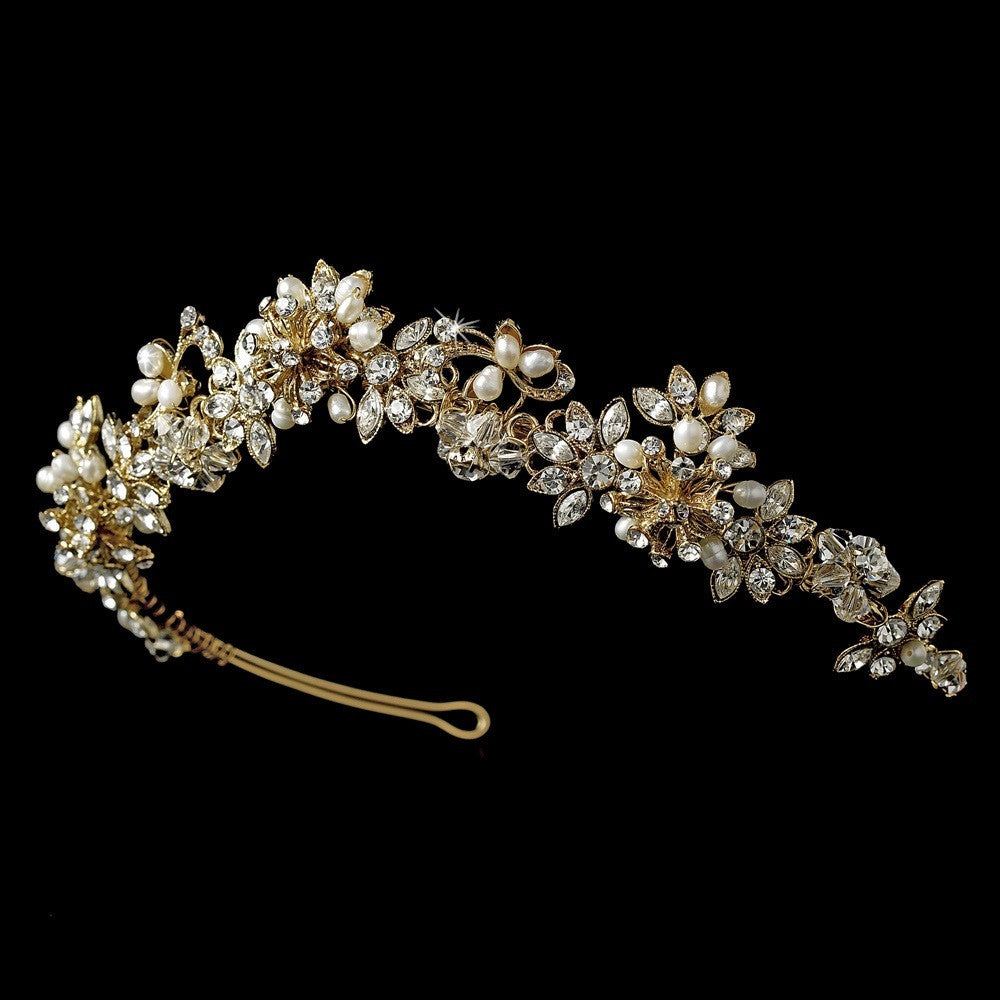 Pearl Bridal Wedding Tiara HP 1816