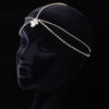 Kim Kardashian Inspired Forehead Chain Teardrop Rhinestone Bridal Wedding Headband 1865