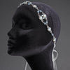 Versatile Sheer Ribbon Forehead Bridal Wedding Headband/Belt Belt with AB & Clear Rhinestones 2255