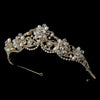 Swarovski Bridal Wedding Tiara Gold HP 2596