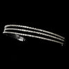 Silver Crystal Triple Band Bridal Wedding Headband HP 4093