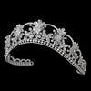 Sparkling Swarovski Crystal & Rhinestone Silver Bridal Wedding Tiara HP 523