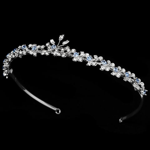 * Something Blue Bridal Wedding Tiara HP 6269
