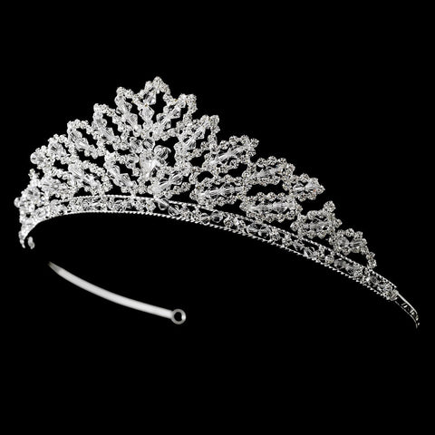 * Swarovski Crystal Bridal Wedding Tiara HP 6447