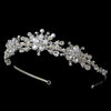 * Crystal and Freshwater Pearl Bridal Wedding Tiara HP 7014