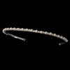 Silver Pearl & Rhinestone Headpiece Bridal Wedding Headband 7068