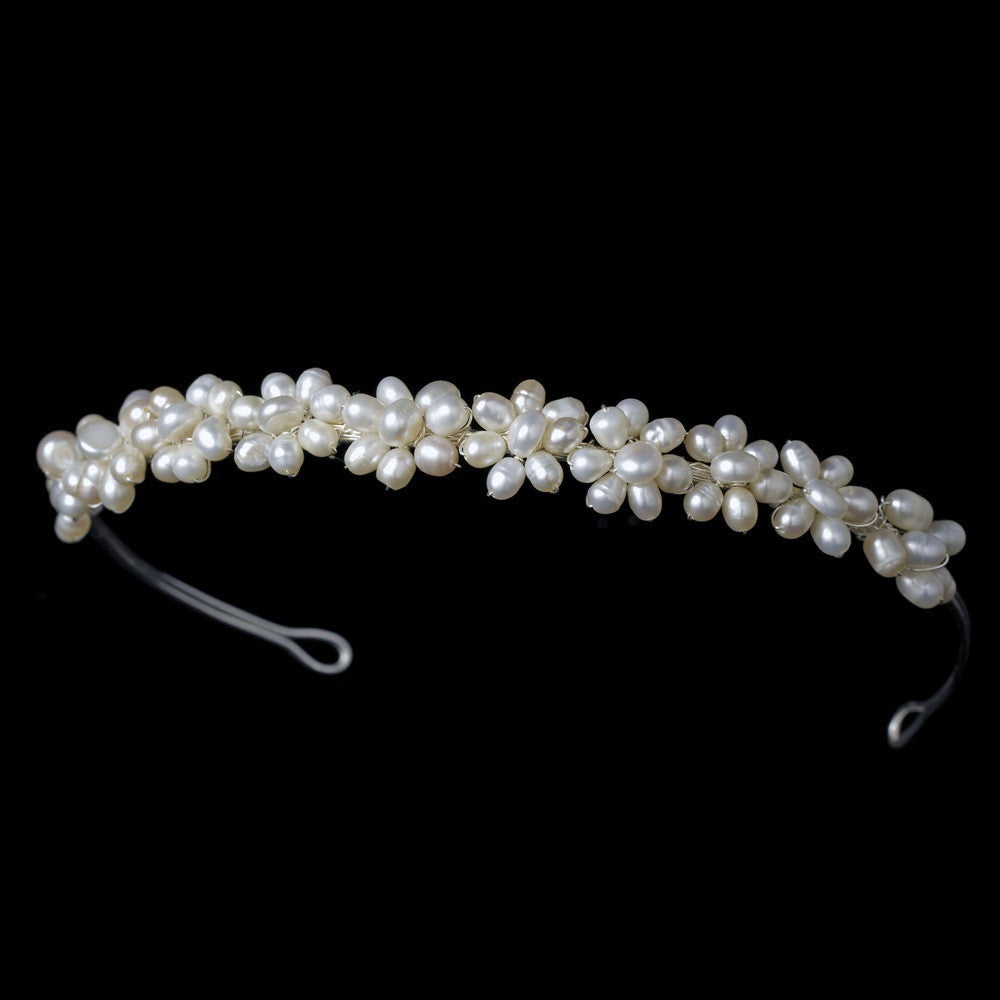 Freshwater Pearl Bridal Wedding Headband HP 8140