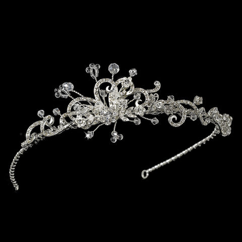 * Bridal Wedding Headband with Side Accent HP 8231