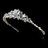 Pearl & Crystal Bridal Wedding Jewelry Set & Tiara Set 8238