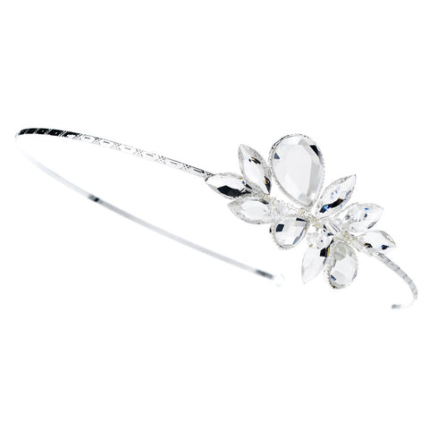 Silver Plated Swarovski Bridal Wedding Headband HP 8248
