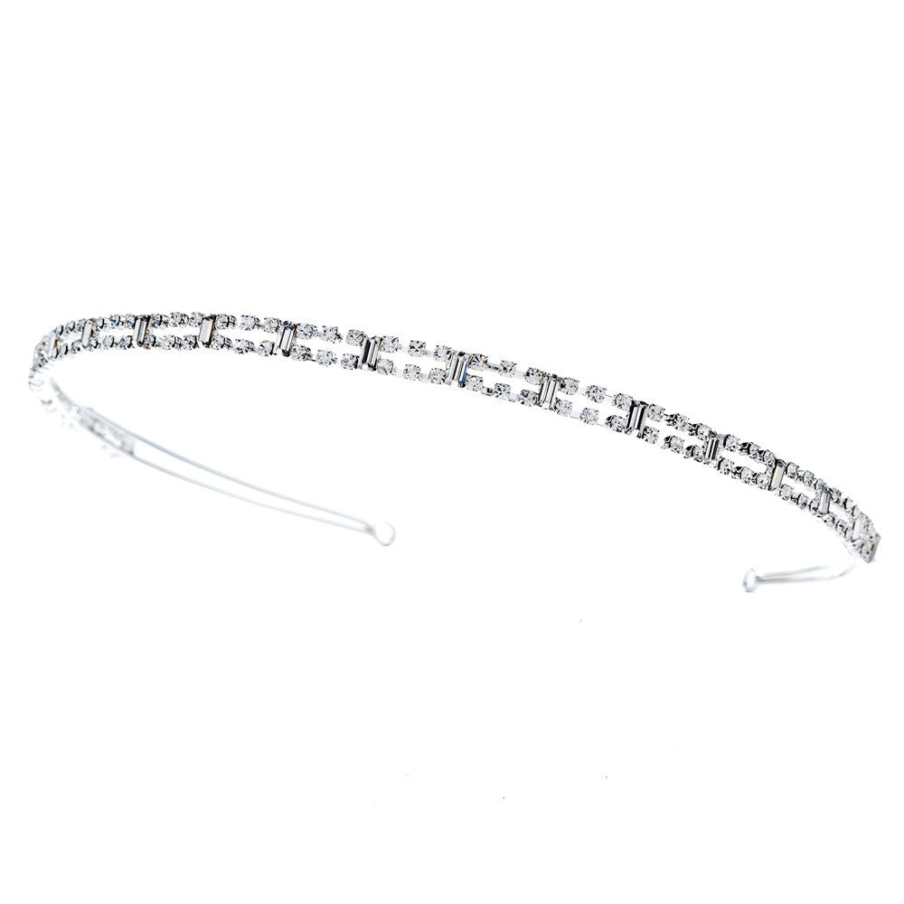 Sparkling Rhinestone Bridal Wedding Tiara Band HP 9029