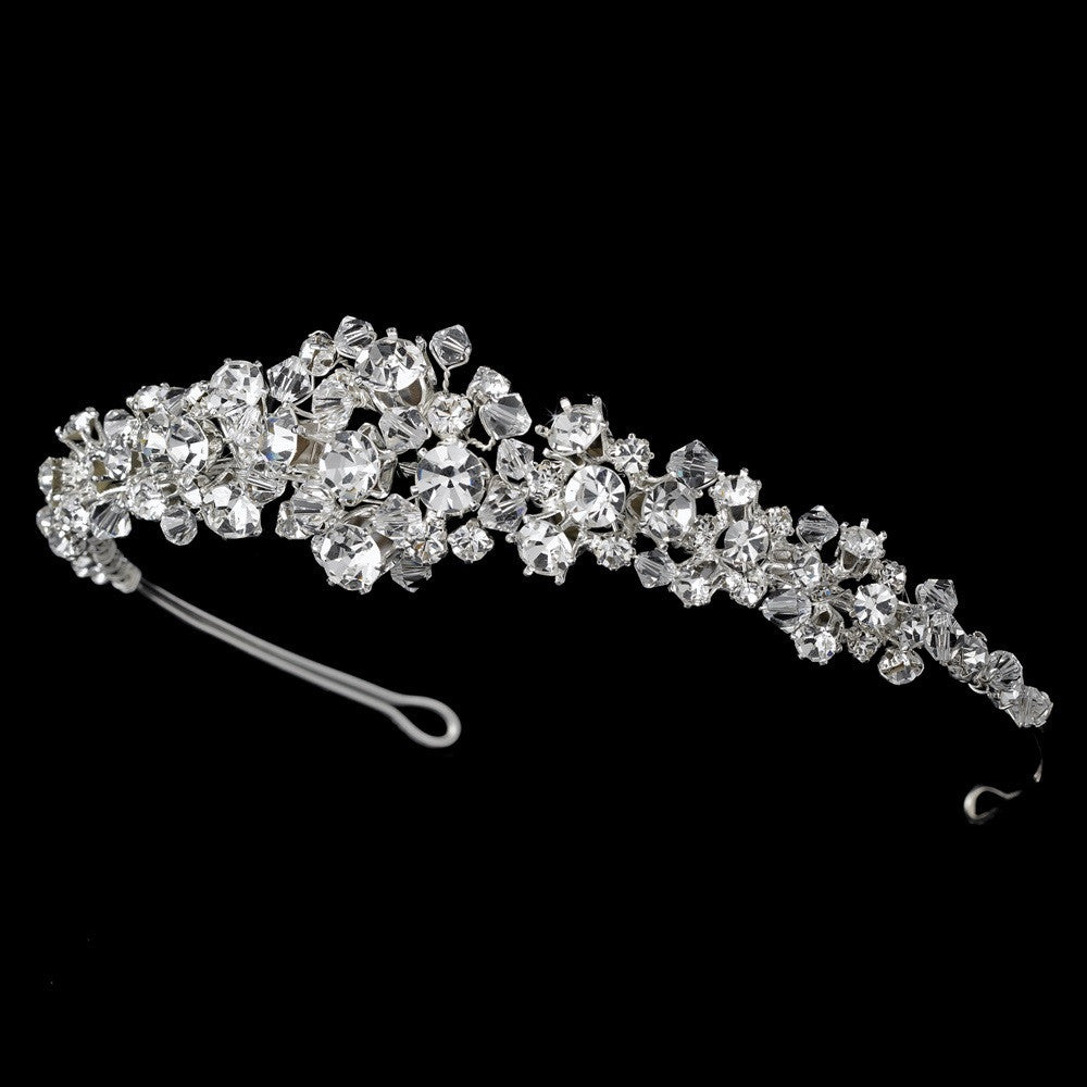 Swarovski Crystal and Rhinestone Bridal Wedding Headband HP 9159