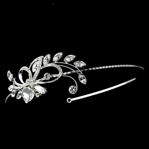 Silver Clear Headpiece 9847