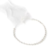 Silver Clear Rhinestone Bridal Wedding Ribbon Headband 2720