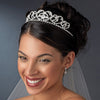 * Silver Plated Bridal Wedding Headband HP 3206