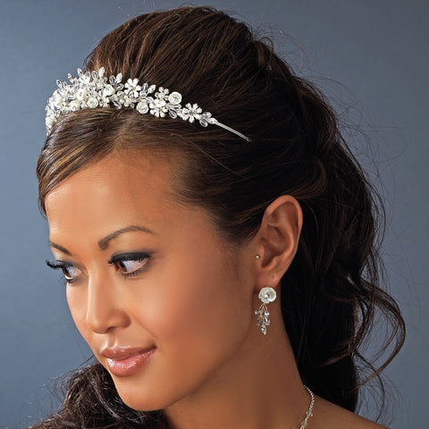 Gold Champagne Bridal Wedding Tiara HP 4429