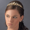 Gold & Champagne Bridal Wedding Tiara HP 7448