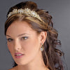 Gold Plated Bridal Wedding Headband HP 8273