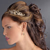 Light Gold Clear Headpiece 8347