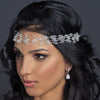 Charming Silver Clear Austrian Crystal Bead Bridal Wedding Headband 8363
