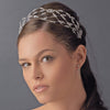 Charming Silver Clear Austrian Crystal Bead Bridal Wedding Headband 8363