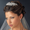 Silver Clear Swarovski Crystal & Rhinestone Bridal Wedding Tiara Headpiece 8951