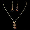 Glisten Drop Swarovski Crystal Bead Jewelry Set N 8126 E 8126 S TOP