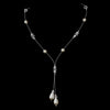 Pearl & Swarovski Crystal Bead Bridal Wedding Necklace 8357