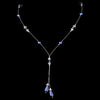 Pearl & Swarovski Crystal Bead Bridal Wedding Necklace 8357