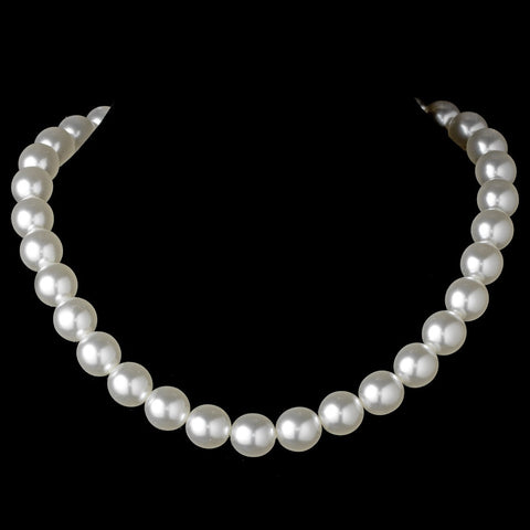Pearl Bridal Wedding Necklace 8371