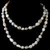 Natural Freshwater Pearl Bridal Wedding Necklace 9012