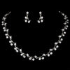 Elegant Crystal Bridal Wedding Jewelry Set NE 388