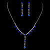 Bridal Wedding Necklace Earring Set NE 7157