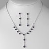 Bridal Wedding Necklace Earring Set NE 7157