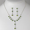 Bridal Wedding Necklace Earring Set NE 7157