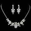 NE 7201 Swarovski Crystal Bridal Wedding Jewelry Set