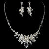 Swarovski Crystal Bridal Wedding Jewelry Set & Tiara Set 8237