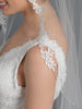Single Layer Bridal Wedding Waltz Veil V 1154 1W
