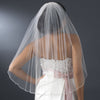 Beaded Edge Waltz Bridal Wedding Veil 131