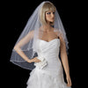 Beaded Edge Waltz Bridal Wedding Veil 131